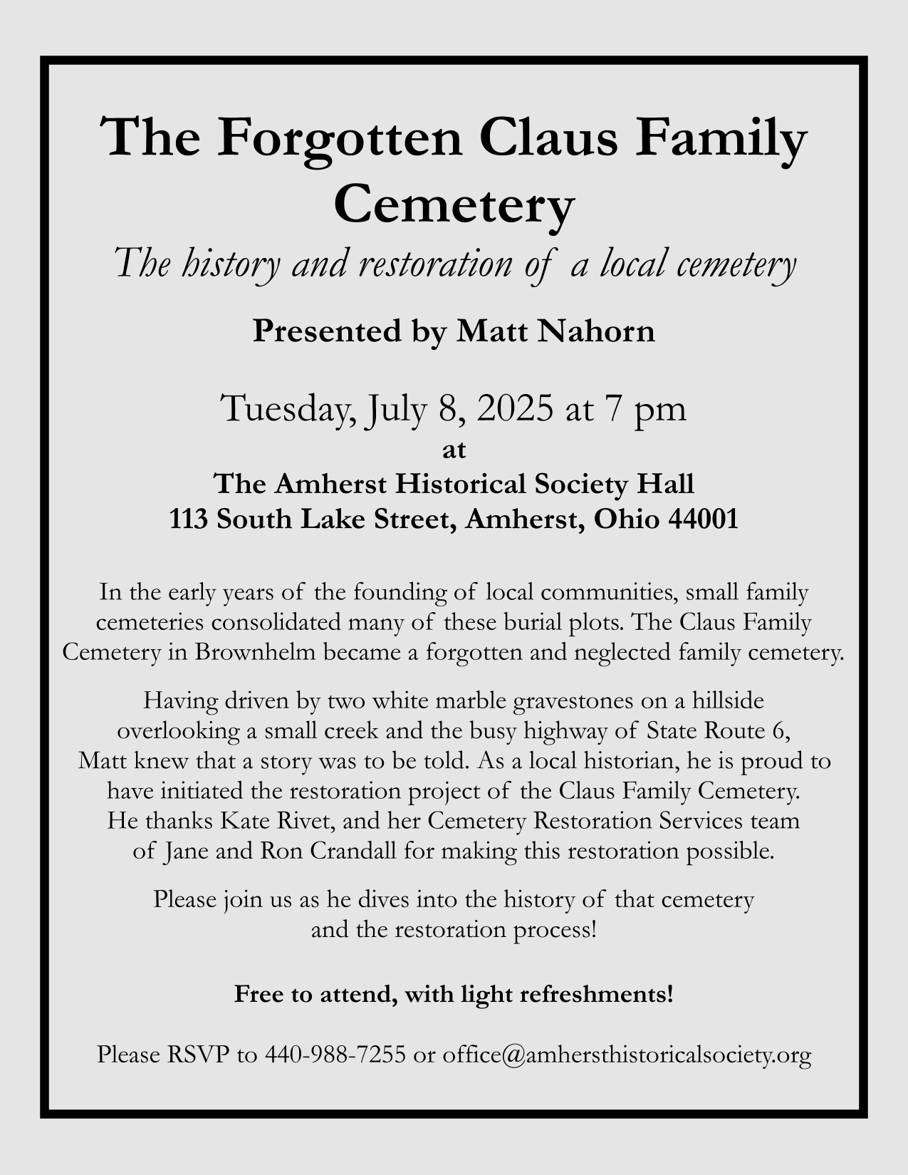 The Forgotten Claus Cemetery-1
